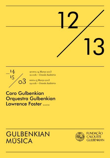 programas - Gulbenkian Música - Fundação Calouste Gulbenkian