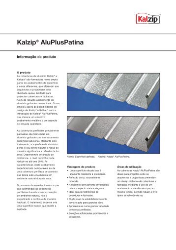 Kalzip® AluPlusPatina