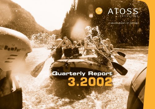 Quarterly report Q3 2002 - Atoss AG