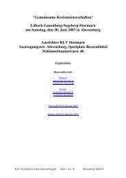 Gemeinsame Kreismeisterschaften - Ahrensburger TSV von 1874 e. V.