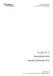 AudaCar II - Audatex