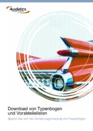 Typenbogen-Download - Audatex