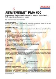 renitherm® PMA 600 - Audax Keck GmbH