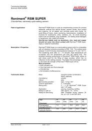 Reniment RSM - Audax Keck GmbH