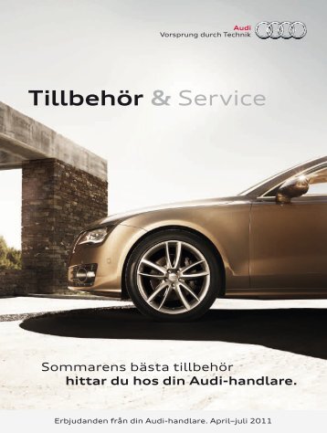 TillbehÃ¶r & Service - Audi