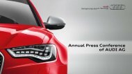Presentation by Rupert Stadler (2 MB) - Audi