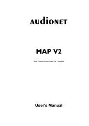manual MAPV2 eng - Audionet
