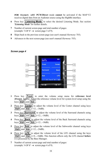 manual MAPV2 eng - Audionet