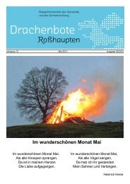 Im wunderschönen Monat Mai - Roßhaupten