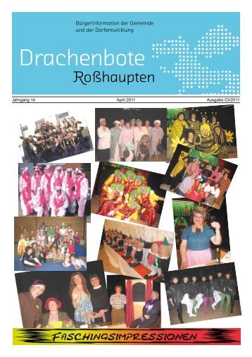 Jahrgang 14 April 2011 Ausgabe 03/2011 - Roßhaupten