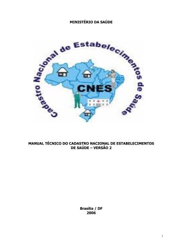 Manual do CNES - Ministério da Saúde