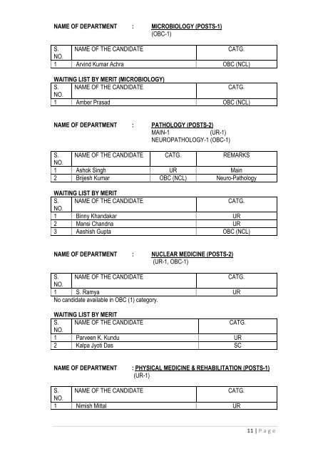 final result.pdf - All India Institute of Medical Sciences