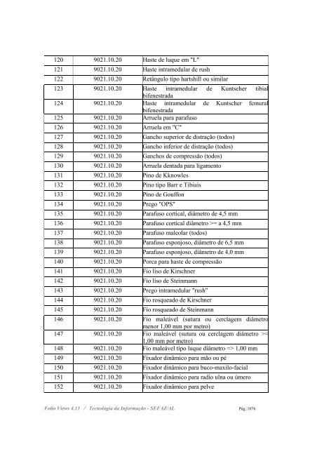 * RICMS - ATUALIZADO ATÉ O DEC. 3.002/05, DOE DE ... - Sefaz - AL