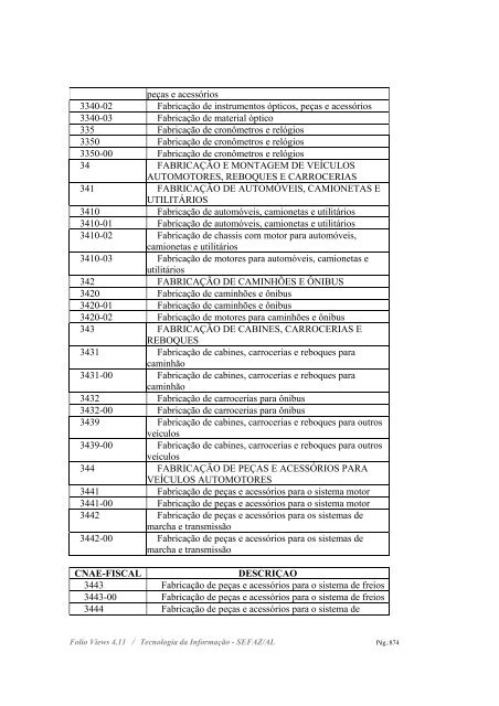 * RICMS - ATUALIZADO ATÉ O DEC. 3.002/05, DOE DE ... - Sefaz - AL