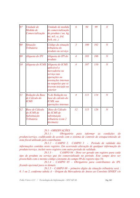 * RICMS - ATUALIZADO ATÉ O DEC. 3.002/05, DOE DE ... - Sefaz - AL