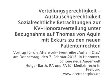 Vertrag Verteilungsgerechtigkeit - Austauschgerechtigkeit