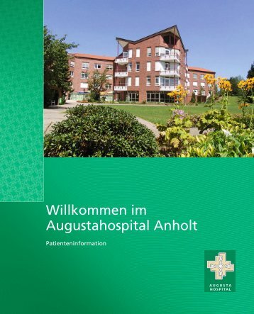 Patienteninformationsbroschüre - Augustahospital Anholt