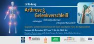 Arthrose Gelenkverschleiß - Raphaelsklinik Münster