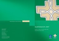 Qualitätsbericht 2007 - Augustahospital Anholt
