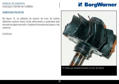 Manual de Garantia Turbo WEB - BorgWarner Brasil