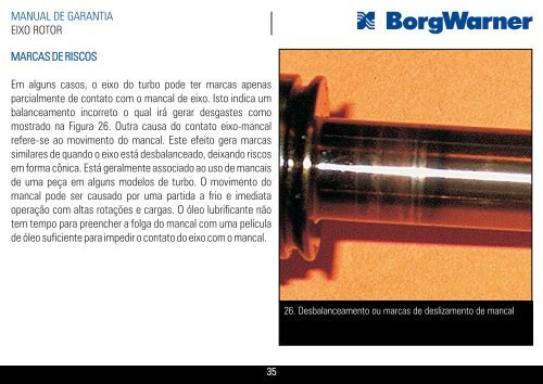 Manual de Garantia Turbo WEB - BorgWarner Brasil