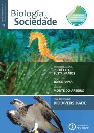 BIODIVERSIDADE - Ordem dos Biólogos