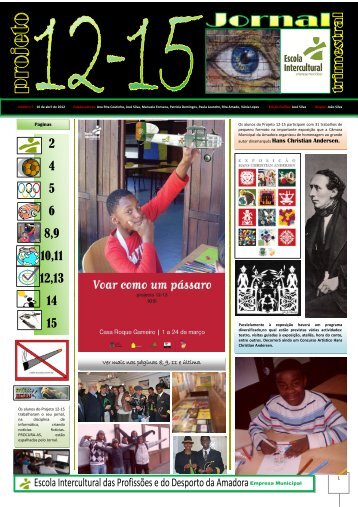 Jornal PROJECTO 12-15 N.º 5 (PDF) - Escola Intercultural