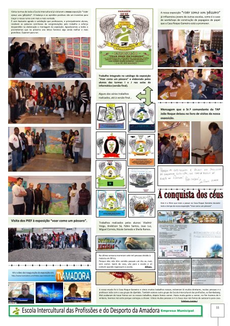 Jornal PROJECTO 12-15 N.º 5 (PDF) - Escola Intercultural