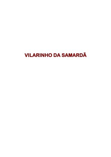 VILARINHO DA SAMARDÃ - DLAC | UTAD