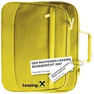Geschäftsbericht 2007 - Raiffeisen-Leasing