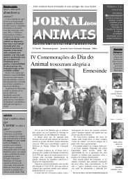 O Jornal dos Animais n.º 3 - Câmara Municipal de Valongo