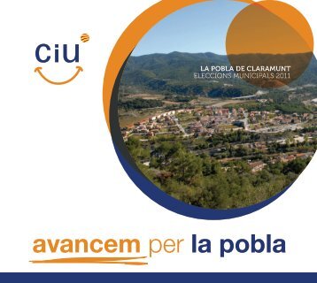 Programa electoral 2011 - CiU