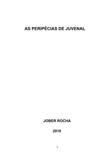 AS PERIPÉCIAS DE JUVENAL - ReservAer