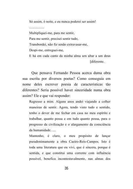 Fernando Pessoa - Antologia - Rotary Club Coimbra