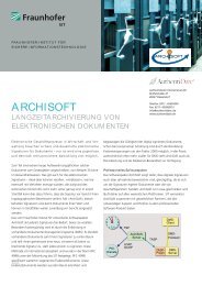 Nachsignieren mit ArchiSoft - AuthentiDate