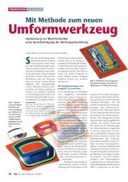 Umformwerkzeug - AutoForm Engineering