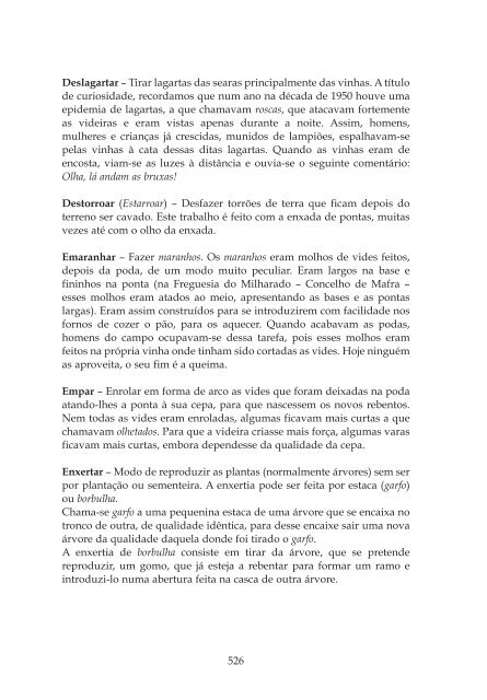 2. Breve dicionário de trabalhos agrícolas característicos dos ...