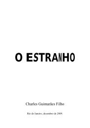 O ESTRANHO - Charles Guimarães Filho