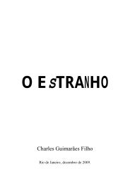 O ESTRANHO - Charles Guimarães Filho