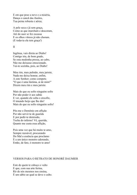 Charles Baudelaire – As Flores do Mal