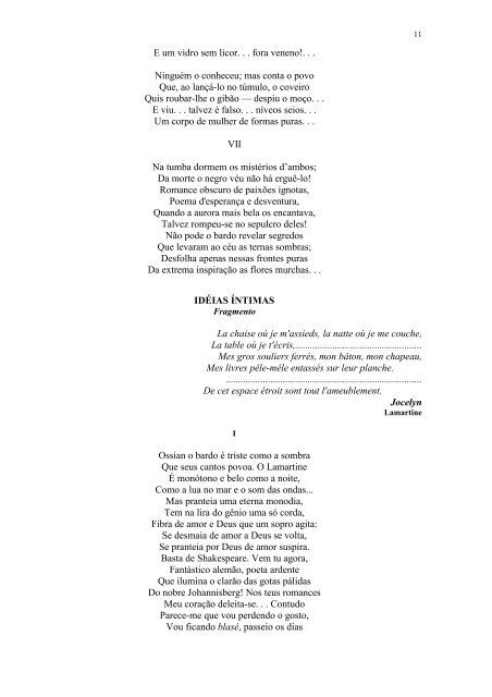 Poemas Irônicos, Venenosos e Sarcásticos - GeFeLit.net