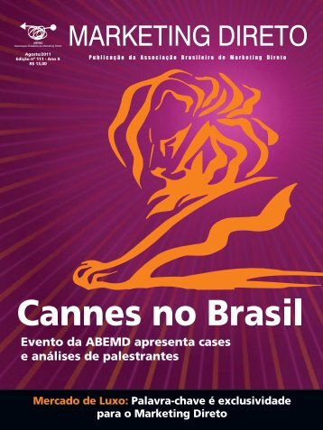 Revista Marketing Direto - Número 111, Ano 11, Agosto 2011 - Abemd