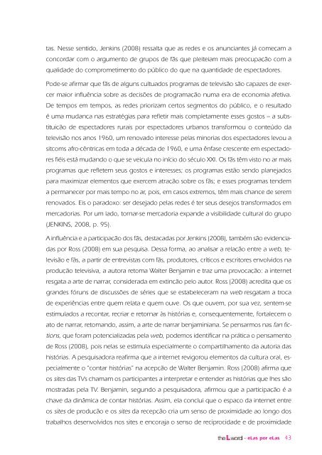 The L Word - Biblioteca Digital de Teses e Dissertações da UFMG