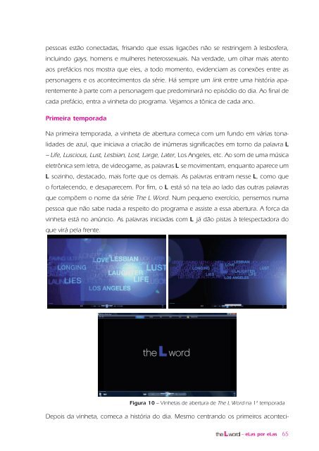 The L Word - Biblioteca Digital de Teses e Dissertações da UFMG