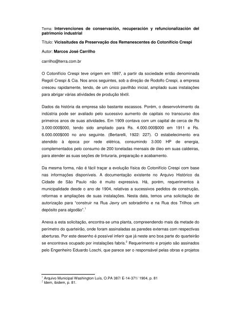 Marcos José Carrilho - marcos carrilho arquitetos