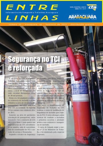 Segurança no TCI é reforçada - CTA