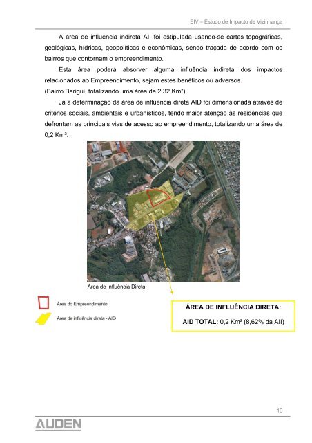 eiv - auden refrigeração ltda - Prefeitura do Município de Araucária