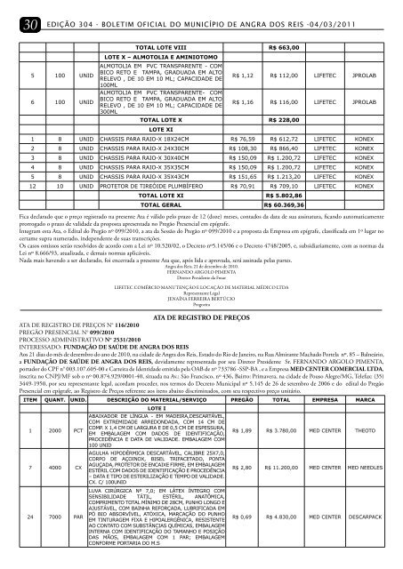 1186 KB - Prefeitura Municipal de Angra dos Reis