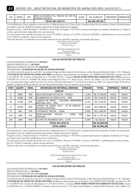 1186 KB - Prefeitura Municipal de Angra dos Reis