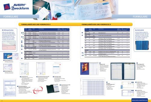 Formulare des Marktführers! - Avery Zweckform